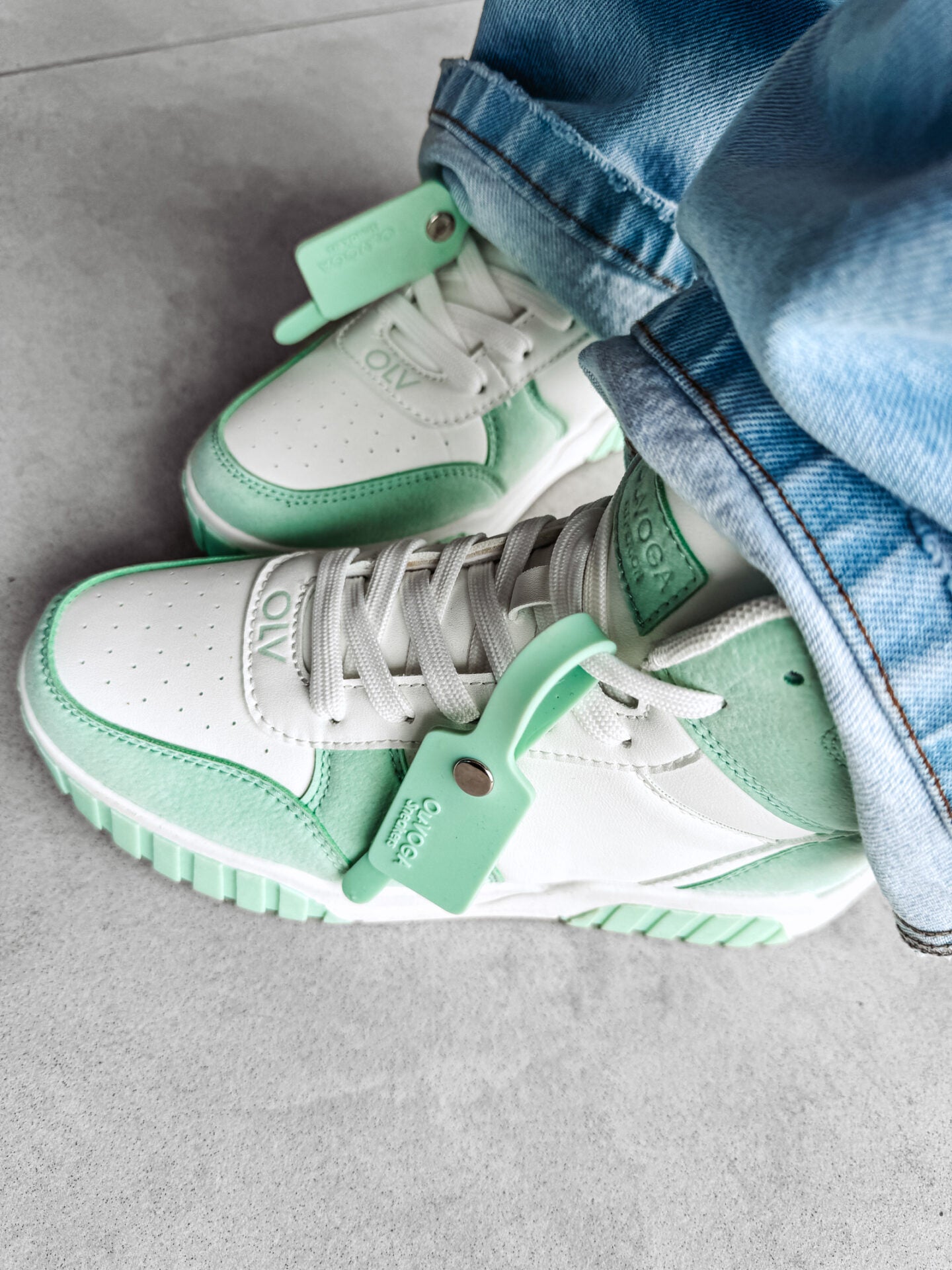 HYPERION SNEAKERS WHITE & GREEN