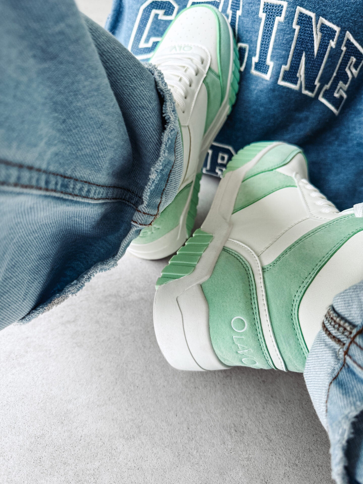 HYPERION SNEAKERS WHITE & GREEN
