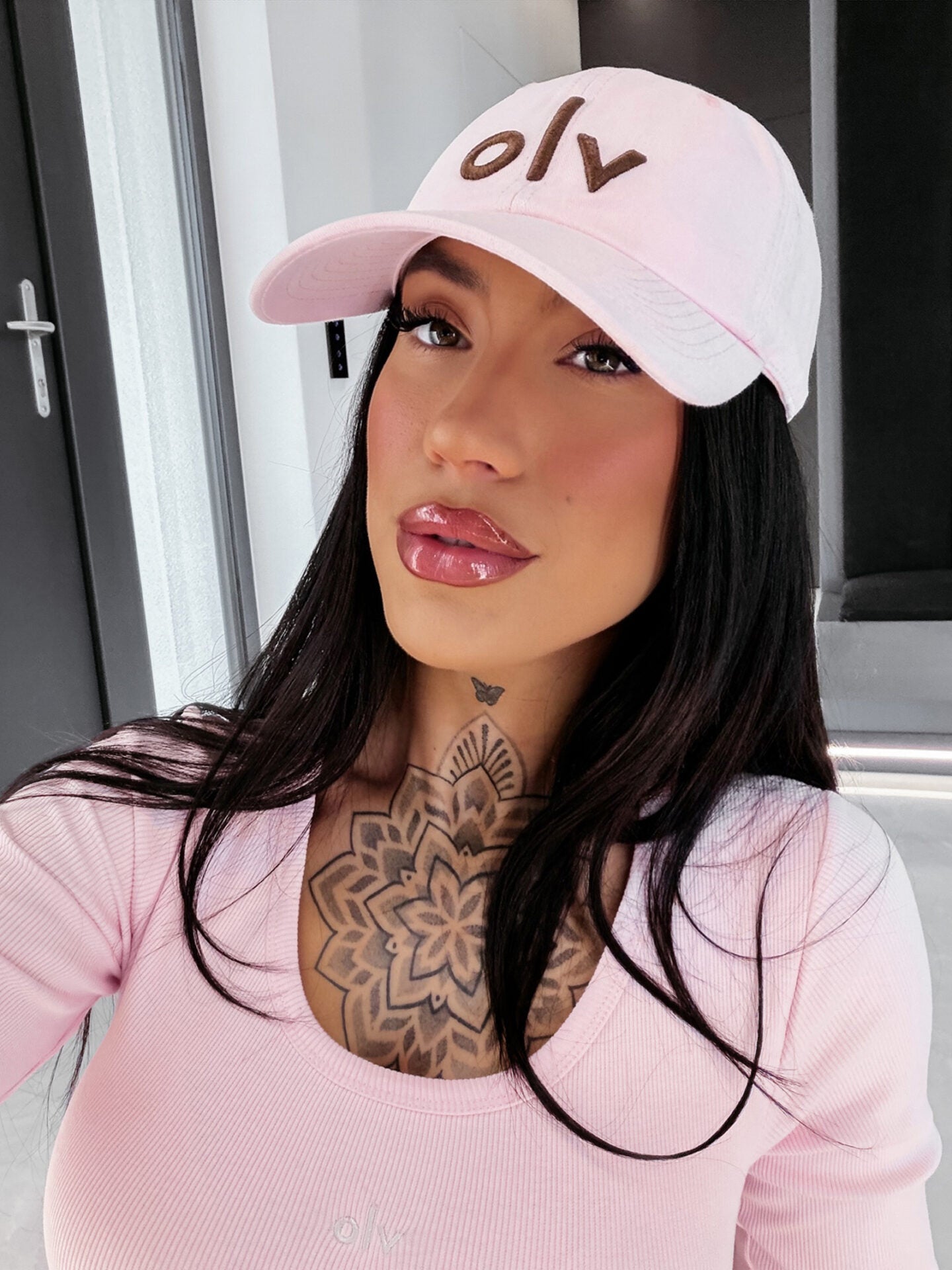 OLAVOGA TRAVIS cap pink