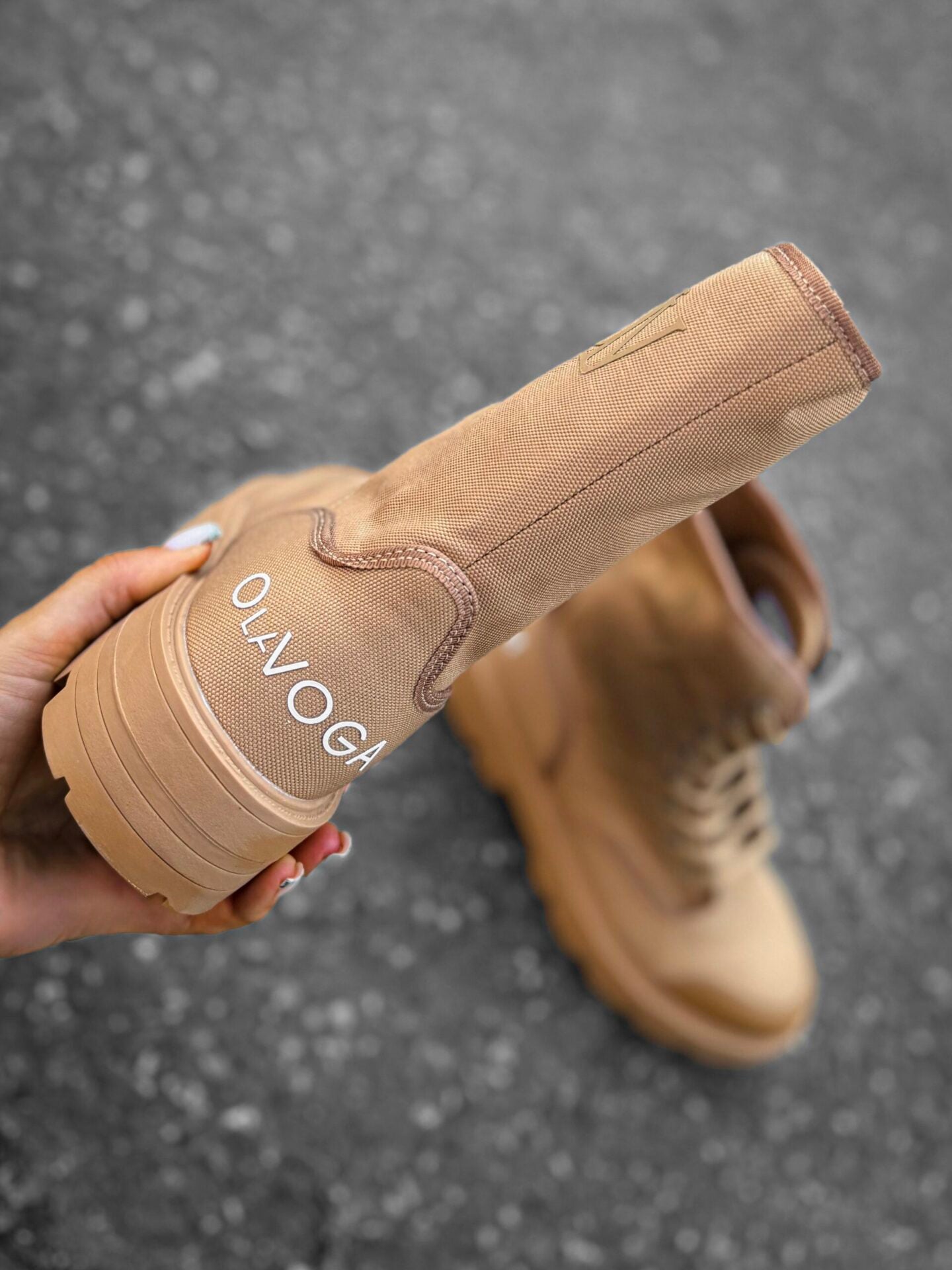 PASSION CARAMEL WORK BOOTS
