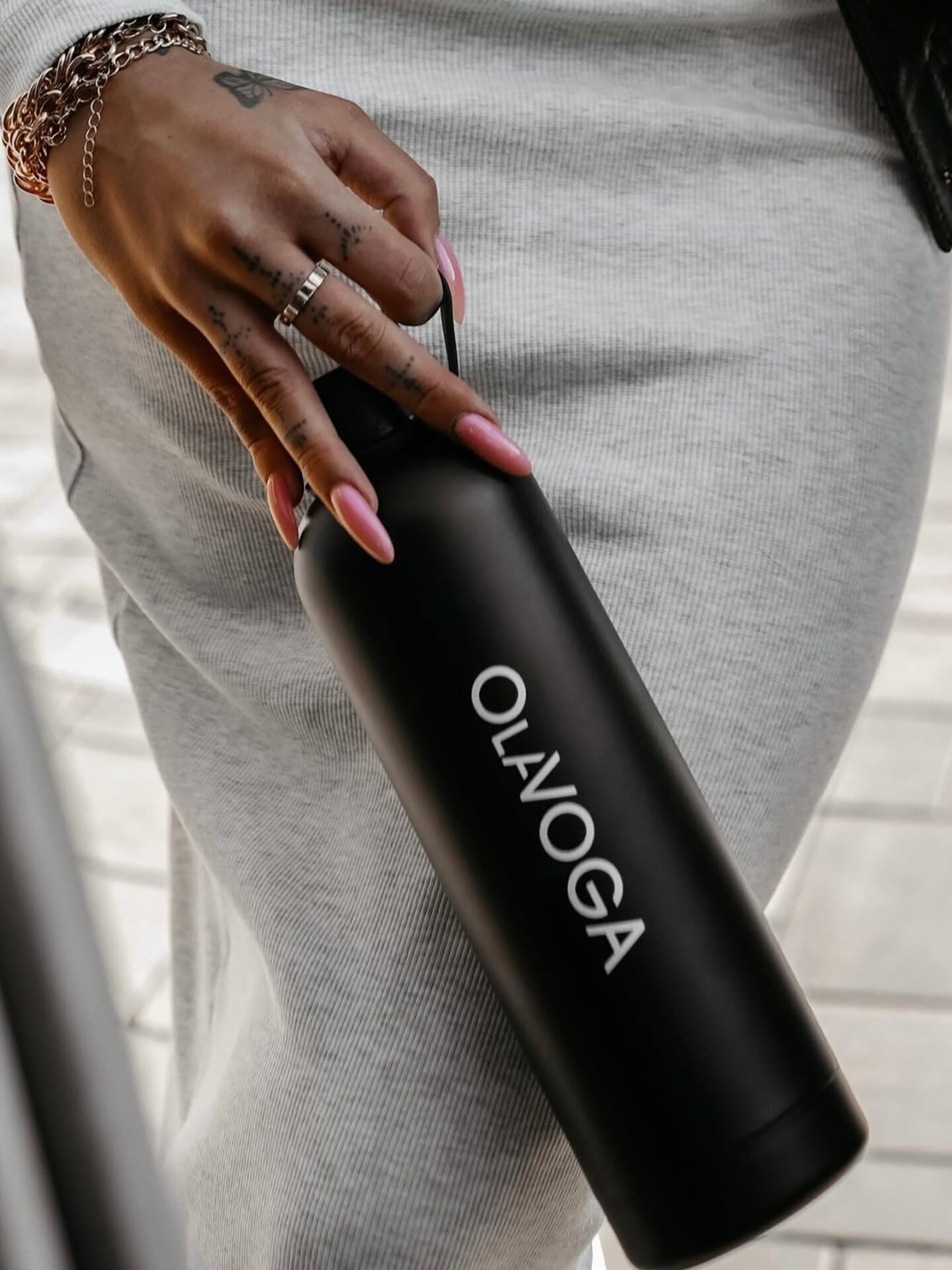 OLAVOGA BOTTLER thermal bottle black
