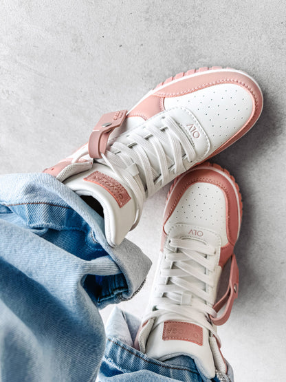 HYPERION SNEAKERS WHITE &amp; PINK