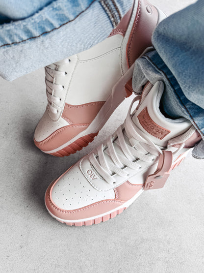 HYPERION SNEAKERS WHITE &amp; PINK