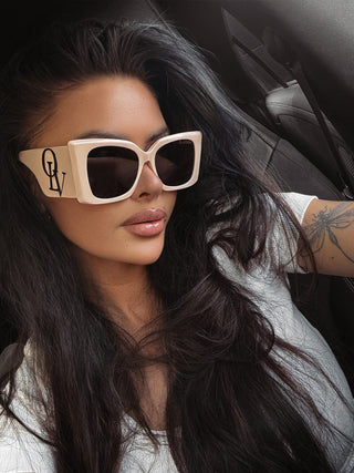 EYZ OLAVOGA women's glasses beige